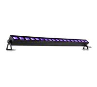 BeamZ BUV183 - Barra LED UV de 91 cm con 18 LEDs de 3W, efecto de luz negra intensa, ideal para fiestas fluorescentes, ambientes de discoteca, espectáculos escènics o decoració temàtica UV