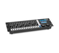 BeamZ BZ512P - Controlador DMX 512 canales para hasta 28 dispositivos, 19" | Controlador DMX de 512 canales para hasta 28 dispositivos, con 16 faders, pantalla LCD, RDM y formato rack de 19 pulgadas