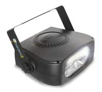 BeamZ Estroboscopio 150W - Flash de alta intensidad con ajuste manual de velocidad, diseño compacto y soporte de montaje, ideal para discotecas bares escenarios e iluminación profesional