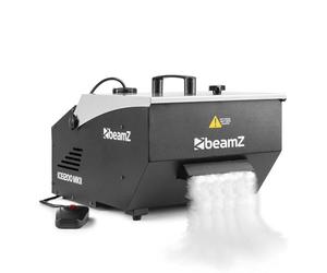 BeamZ ICE1200 MKII Máquina de Humo bajo, 1200 W para Humo de Suelo, Máquina de Niebla baja con Mando a Distancia por Cable, Maquina de Humo bajo para, fiestas, cumpleaños, Halloween, etc.