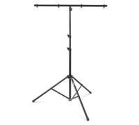 BeamZ LS25T Soporte para iluminación T-Bar 25 kg | Barra T con 4 puntos, bloqueo de seguridad, patas antideslizantes, montaje estable