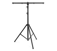 Beamz LS30T Soporte para iluminación T-Bar 3,5 m 25 kg | Diseño ligero, barra T con 4 puntos, plegado compacto, para eventos itinerantes
