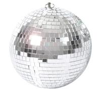 BeamZ MB20 Bola de Discoteca de espejos para colgar del techo en fiestas, Bola discoteca de Espejos, Disco ball decoración de fiestas para efecto multi rayo, Diámetro 20 cm.