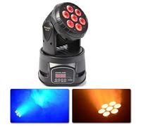 BeamZ MHL74 Mini Cabeza móvil Wash LED RGBW 7x10 W