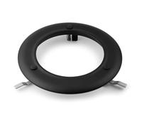 BeamZ NOVARing - Anillo de instalación para cabezas móviles NOVA empotrables en techo, compatible con modelos NOVA68, NOVA68G, NOVA420 y NOVA80B, color negro