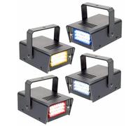 Mini Foco estroboscópico LED RGBW 4 Unidades