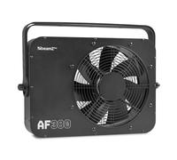BeamZ Professional AF380 - Ventilador de escenario profesional 35m³/min, DMX 2 canales, ideal para efectos especiales como humo, confeti, burbujas, ángulo ajustable, apto para uso interior y exterior