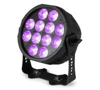 BeamZ Professional WX124 Foco LED PAR Exterior RGBWA-UV 12x20W IP65 con mando y WDMX