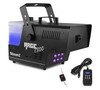 Máquina de humo 1800 W DMX con 6 LED RGBW y controlador de tiempo (RAGE 1800LED) - beamZ