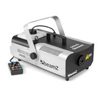 BeamZ S1500 Fog Machine 1500 Watt, Maquina de humo, Máquina de Niebla con Intervalo, Temporizador y DMX, Tanque de 2.5 Litros, Disco Party Mist para DJs, Fiestas en Casa, Bodas, Eventos, halloween