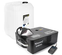 BeamZ S1800 máquina de humo vertical/horizontal con 20L de líquido de humo