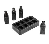 BeamZ WD1M-5 EazyLink - Transmisor DMX inalámbrico de 5 pines | Batería recargable por USB-C, compatible con sistemas DMX de escenario, para instalaciones inalámbricas de DJ