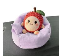 Bean Bag Chair Ornament - Cute Handmade Seat | 15cm Doll Mini Car Seat | Miniature Plush Furniture For Collectors Fans And Girls, Nursery Bedroom Decoration For Dollhouses And Play Crafts, Soft Handma