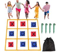 Bean Bag Games, Yard Tossing Game, Portable Lightweight Design, Weather Resistant Material, Outdoor Tossing Set for Family Patio Picnic Beach Fun, 47.24x47.24x0.39 pulgadas