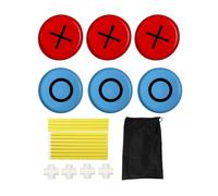 Bean Bag, Toss Game, 48,43x48,43 pulgadas, Lawn Activity, Multiplayer Fun, Outdoor Entertainment, Blue Red PVC, for Vacation Camping Trips Festivals, Community Events Family Picnics Park