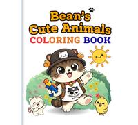 Bean Coloring Book: Cute Baby Animals for Kids Ages 4 to 8