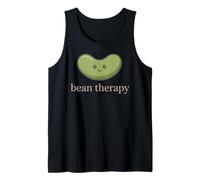 Bean Therapy Power Plant Foods Amante de Healthy Bean Life Camiseta sin Mangas