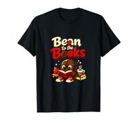 Bean to The Books Teacher Coffee Cafeine Graphic Camiseta