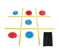 Bean Toss Game Outdoor, Multiplayer Field Day Activity, Foldable Target Board Bean Bags Sturdy Lightweight Setup for Family Picnics, Backyard, Beach, School, Camping, Parties, Festivals, Group Play