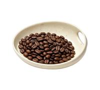 Bean Weighing Tray - Pour Over Equipment Dish, Italian Roasting Sample | Display Cup Grounds Resin Selection Container | Coffee Dosing Measuring Plate for Espresso Machine Brewing