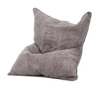 Beanbags Corduroy (No Filler) Bean Bag Chair Cover Giant Bean Bag Bed Square Bean Bag Chair Comfortable and Durable -Living Room & Bedroom Furniture For Adult, Couples, Guest(Gray)