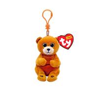 TY Beanie Bellies - Llavero con clip (10 cm), diseño de oso Duncan