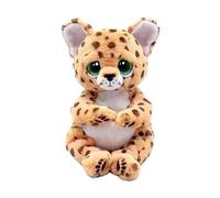 TY Lloyd Leopard Beanie Bellie Regular 6 Pulgadas | Beanie Baby Peluche Suave | Coleccionable Peluche de Peluche Acogedor