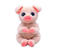 Ty Beanie Bellies Penelope la Maialina con gli Occhioni Azzurri Glitter, i Coccolosi Animaletti di Peluche con il Pancino Morbido Originali 20 Cm T41057, M
