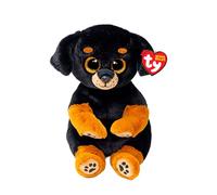 Ty Beanie Bellies - Randi el Perrito con los Ojos Dorados Glitter, los Animales de Peluche con el Pancino Suave Originales 20 Cm - T41290