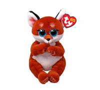 Ty Peluche WITT el Zorro – ojos azules brillantes, barriga suave 20 cm T41503