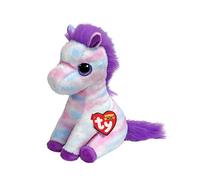 Ty Beanie Boos - Hayden el Caballo con Ojos morados Grandes y Brillantes, el Peluche con Ojos Grandes Brillantes - 15 cm - T37378