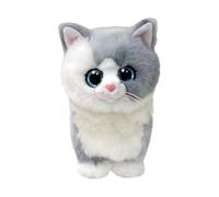 Ty Beanie Babies FURLEY The Old Gray Cat - 6 pulgadas