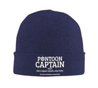 Beanie Gorro de Punto Capitán Pon Toon Divertido Capitán de Barco Pon Toon Térmica Gorro de Invierno Ligero Sombreros de Invierno para Corriendo Ciclismo Deporte