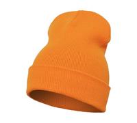 Flexfit Gorro Largo Pesado – Unisex, Todo el año, Naranja, Talla única