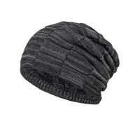 Beanie Hat Scarf Set for Men Winter Low Knit Ski Beanie Stocking Cap in Comfortable Warm Material