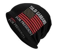 Beanie Hat Tulsi Gabbard con Borde Beanie Cap Ligero Knit Hat para Trabajo Hiking Esquí
