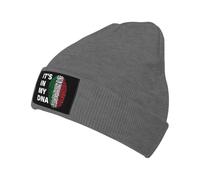 Beanie La Bandera De Italia Está En Mi ADN Clásico Gorros De Punto Termicos Gorro Invierno para Ciclismo Exteriores Mujer