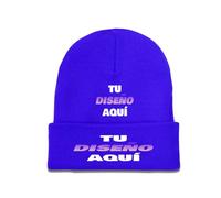 Beanie Personalizada para Hombres Y Mujeres - Gorro De Invierno Personalizado - Agrega Tu Texto/Imagen/Foto/Logo - CREA Tu Propio Gorro Invierno Unisex
