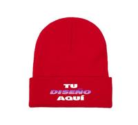 Beanie Personalizada para Hombres Y Mujeres - Gorro De Invierno Personalizado - Agrega Tu Texto/Imagen/Foto/Logo - CREA Tu Propio Gorro Invierno Unisex