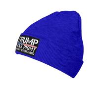 Beanie TR-U M Tenía Razón En Todo Transpirable Cálido Gorra Suave Gorro De Punto para Deportes Exteriores Mujeres