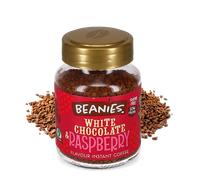 Beanies | Chocolate blanco y frambuesa - 50 g café instantáneo