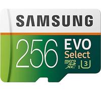 Beanmay Samsung EVO Select 256GB microSDXC UHS-I U3 100MB/s Full HD y 4K UHD Tarjeta de Memoria con Adaptador (MB-ME256HA)
