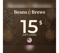 Beans & Brews Gift Card 15 USD Key - United States