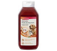 BEAPHAR - Aceite de salmón para Perros y Gatos - Suplemento dietético - Omega 3 y 6 - Beneficioso para el Sistema Cardiovascular, el Pelaje y Las articulaciones - Aportación energética - 940 ml