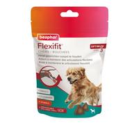 BEAPHAR - Bocadillos Flexifit® para Perros - Contiene vitaminas, glucosamina, ácidos grasos Esenciales y colágeno - Proporciona Apoyo a Las articulaciones - Muy apetitos - Nivel 3-175 g