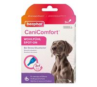Beaphar CaniComfort Spot-On Para Perros 3x 1 Ml Contra Estrés Y Ansiedad