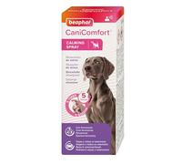 Beaphar CaniComfort Spray Antiestres para Perros 60ml, Antiestres con Feromonas para Perros, Reduce Estrés y Ansiedad, Miedos, Viajes, Visitas al Veterinario, Mordeduras, Ladridos, Lloros