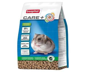 Beaphar - Care+ Pienso Super Premium - Comida para Hámster Enano - 700g - Todo en Uno - Pienso Alto en Fibra - Desgaste de los Dientes y Salud Dental - Alimentación Extrusionada