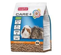 Beaphar - Care+ Pienso Super Premium para Cobayas- 1.5kg-Contiene Vitamina C y Alto Contenido en Fibra-Sin azúcares añadidos-Alta digestibilidad-Desgaste de los Dientes-Alimentación Extrusionada