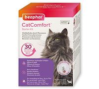 Beaphar CatComfort Difusor Antiestres para Gatos 48ml, Antiestres con Feromonas para Gatos, Reduce Estrés y Ansiedad, Arañazos, Miedos, Cambios Entorno, Ruidos, Marcaje con Orina, Conflictos, 48ml